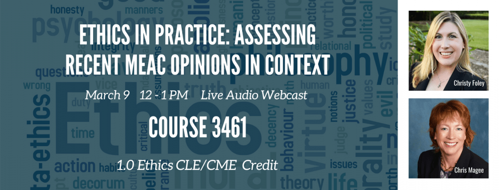 Ethics in Practice: Assessing MEAC Opinions in Context