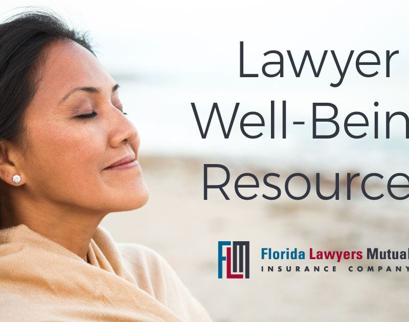 Lawyer Well-Being Resources